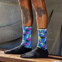 Injinji Spectrum Trail Midweight Crew - Aloha