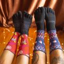 Injinji Spectrum Trail Midweight Crew - Fright