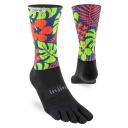 Injinji Spectrum Trail Midweight Crew Unisex Socks - Fright - L