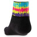 Injinji Spectrum Trail Midweight Mini-Crew Unisex Socks - Lava - Small