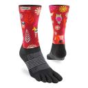 Injinji Spectrum Trail Womens Midweight Crew Slime M/L