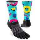 Injinji Spectrum Trail Womens Midweight Crew Slime M/L