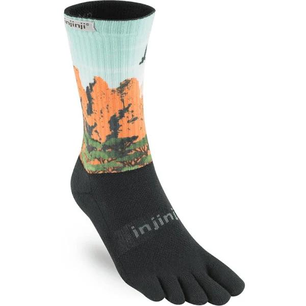 Injinji Trail 2.0 Midweight Crew/Three Sisters/Large