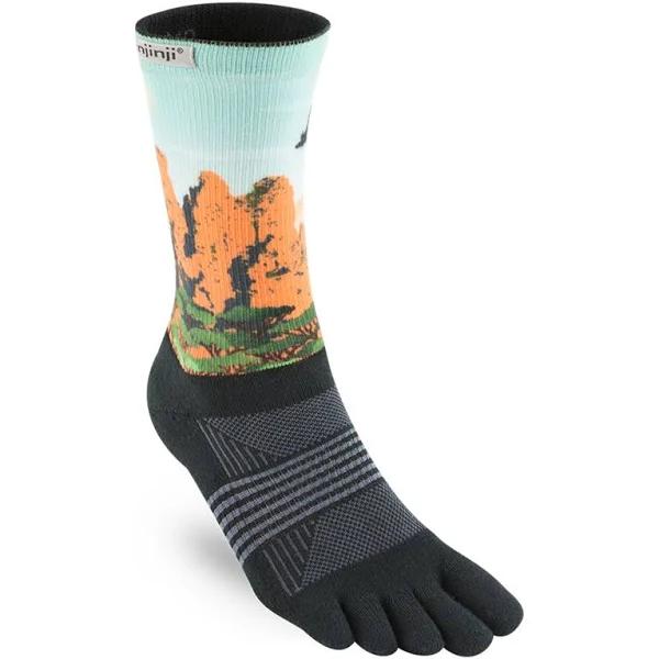 Injinji Trail 2.0 Midweight Crew Womens Socks - Three Sisters - M/L