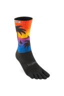 Injinji TRAIL Midweight Crew Running Socks Sunset / Large