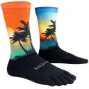 Injinji TRAIL Midweight Crew Running Socks Sunset / Large
