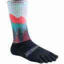 Injinji TRAIL Midweight Crew Running Socks Sunset / Large