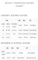 Injinji TRAIL Midweight Crew Running Socks Sunset / Large