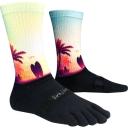 Injinji TRAIL Midweight Crew Running Socks Sunset / Large