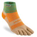 Injinji TRAIL Midweight Mini-Crew Running Socks Marigold / Large