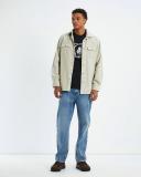 Insight Men's Cassian Long Sleeve Overshirt Tan, Size Small