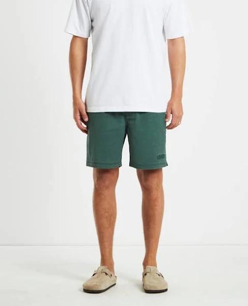 Insight Mens Dive Boardshorts in Green Size 34