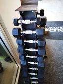 Insource 6kg Rubber Hex Dumbbells - Pair