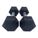 INSOURCE 7kg Rubber Hex Dumbbells - Pair