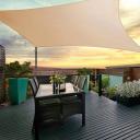 Instahut 3x5m Shade Sail Sun Shadecloth Canopy 280gsm Sand