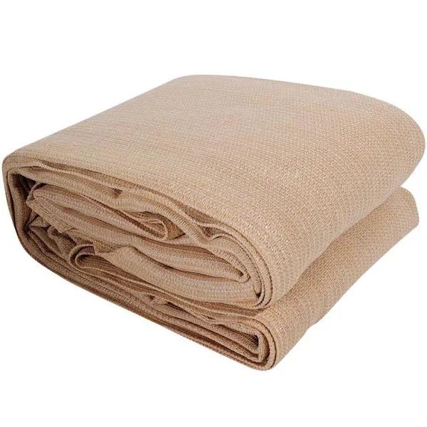 Instahut 3x5m Shade Sail Sun Shadecloth Canopy 280gsm Sand