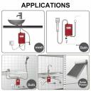 Instant Electric Tankless Hot Water Heater Shower Systems Under Sink