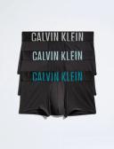 Intense Power Micro 3 Pack Low Rise Trunks Black 2XL