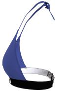 Intense Power Triangle Bikini Top Blue L