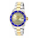 Invicta ILE8928OBA Pro Diver Automatic Dial Watch, Gold