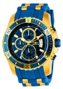 Invicta Men's Pro Diver Stainless Steel Quartz Watch With Polyurethane