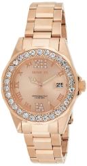 Invicta Pro Diver Rose Gold Dial Stainless Steel 15253 Women's Watch