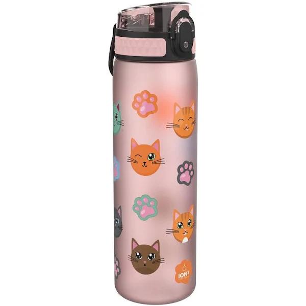 Ion8 Slim 500ml Water Bottle - Cats