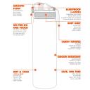 Ion8 Slim 500ml Water Bottle