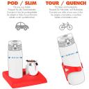 Ion8 Slim 500ml Water Bottle