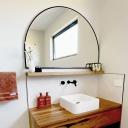Isla Arch Mirror | 800 x 1200 Black
