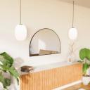 Isla Arch Mirror | 800 x 1200 Black
