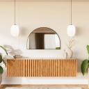 Isla Arch Mirror | 800 x 1200 Black