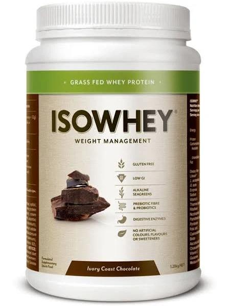 IsoWhey Ivory Coast Chocolate 1.28kg