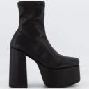 Itno Jean Boot Ankle Black Size 7 - Platypus | AfterPay Available