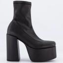 Itno Jean Boot Ankle Black Size 7 - Platypus | AfterPay Available