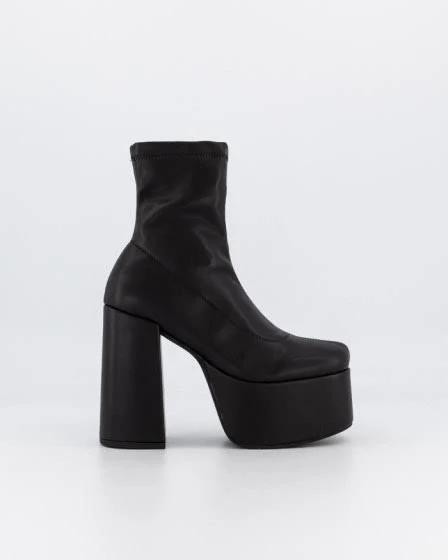 Itno Jean Boot Ankle Black Size 7 - Platypus | AfterPay Available