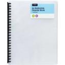 J.Burrows 20 Pocket Refillable Display Book Clear