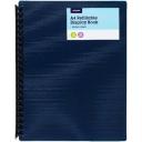 J.Burrows 20 Pocket Refillable Display Book Clear