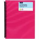 J.Burrows 20 Pocket Refillable Display Book Clear