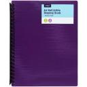 J.Burrows 20 Pocket Refillable Display Book Clear