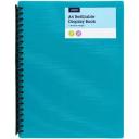 J.Burrows 20 Pocket Refillable Display Book Clear