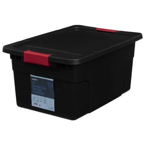 J.Burrows 57L Heavy Duty Container Black