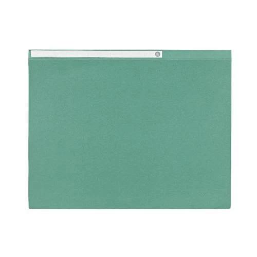 J.Burrows A4 Heavy Duty Document Wallet With Full Flap Green