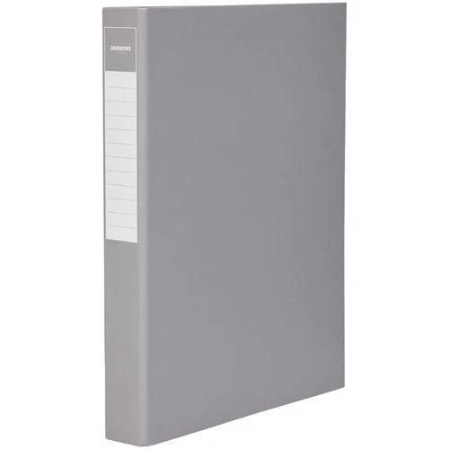 J.Burrows A4 Matte 2 D-Ring 25mm Binder Grey