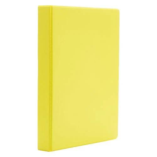 J.Burrows Binder A4 2 D-Ring 25mm Yellow