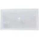 J.Burrows Document Wallet A5 Button Closure Blue