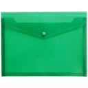 J.Burrows Document Wallet A5 Button Closure Blue
