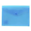 J.Burrows Document Wallet DL Button Closure Blue