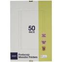 J.Burrows Manila Folder Foolscap Red 100 Pack