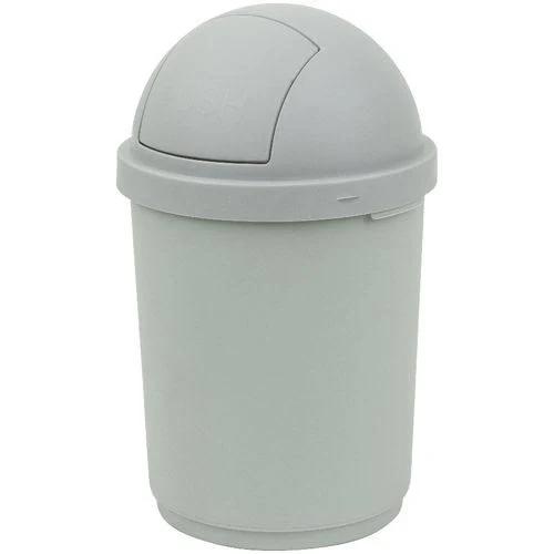 J.Burrows Plastic Dome Lid Swing Bin 28L Cream